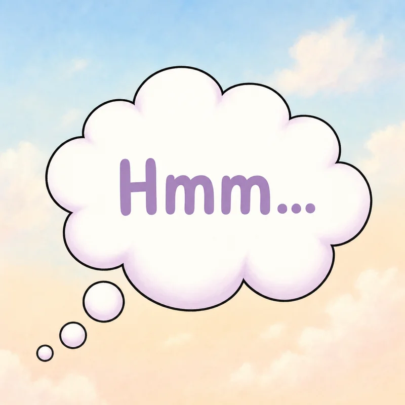 Globo de pensamiento — globo en forma de nube con circulitos como cola, indica pensamiento o monólogo interior