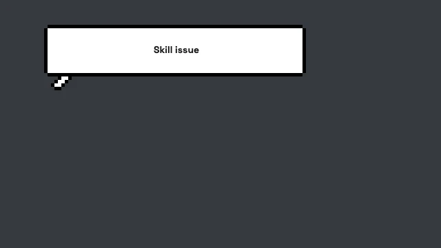 Discord Server Meme speech bubble template — Pixel-style bubble for Discord servers